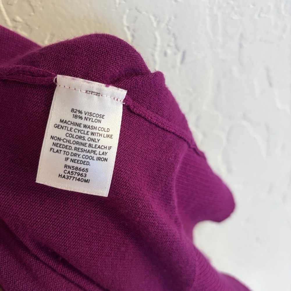 Halogen Open Front Duster Oversize Cardigan - Picture 4 of 4